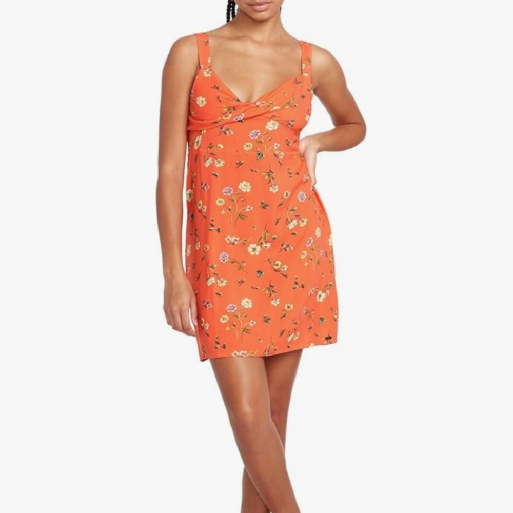 VolcomFloral  Mini Dress